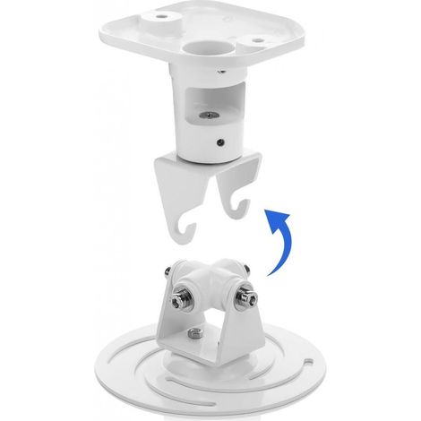 TECHLY 022397 Techly Universal Projector lubinis laikiklis pakabinamas 22 cm 10 kg baltas (1/5)