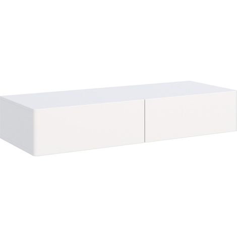 Selsey Olio - Toeletta sospesa con 2 cassetti - 110 cm - bianco (1/5)