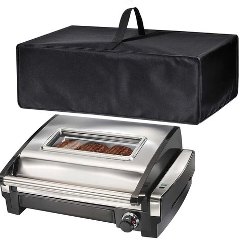 Innengrill Abdeckung passend Ninja GR101 Sizzle und Hamilton Beach Elektrogrill staubdicht