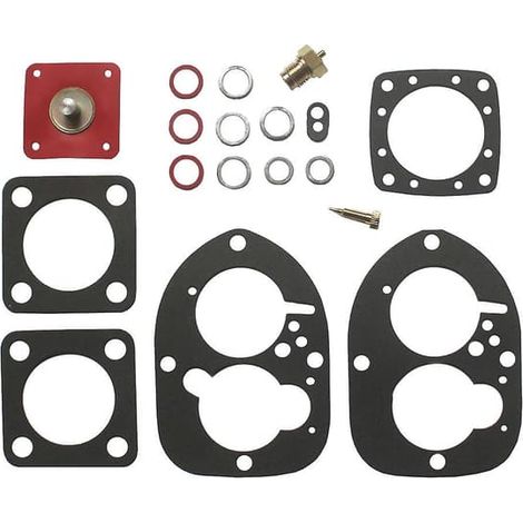 KLVGTIFS PU - Kit de réparation de carburateur compatible avec Volvo Penta 856471 856472 AQ115 AQ125 AQ130 AQ131 AQ145 AQ151A AQ171 BB115 BB145A Solex 44PA1 834527 (1/5)