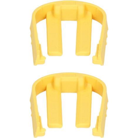 2Pcs Connecteurs Rapides de Clip C, Clip C de Remplacement de Déclencheur de Nettoyeur Haute Pression pour Karcher K2 K3 K7 Déclencheur de Nettoyeur Haute Pression de Voiture(Jaune) (1/5)
