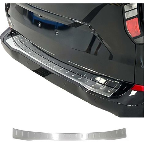 Protector Parachoques para Ford Transit Tourneo Custom 2023-2026 Acero cepillado (1/5)