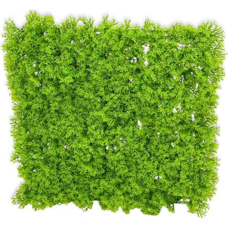 BioPlant Hintergrundmatte, künstlich, modular, für Terrarien, Flechtenbeleuchtung, 50 x 50 cm