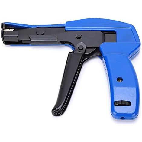Pince pour Colliers de Serrage Nylon, Haute Résistance Acier Haut Carbone, 2-4.8mm, Ergonomique et Durable - Outil Fixation Rapide, Coupe Automatique, Idéal Electricien (1/5)
