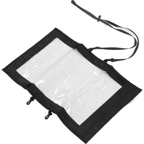 Transparente Wanderkartenhülle mit 2 zusätzlichen Tragegurten. Wasserdichte TPU-Hülle für Campingkarten. (1/5)