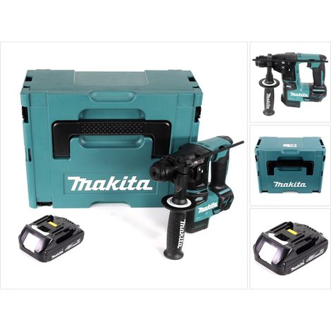 Makita DHR 171 Y1J 18V taladro percutor sin escobillas de 2 etapas SDS Plus + 1x batería recargable 1.5Ah - sin cargador (1/5)