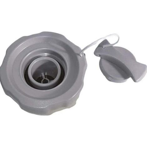 Bouchon de valve d'air pour spa gonflable Bestway Airjet Saluspa Lay Z, bouchon à vis de gonflage Lay Z Spa Duraplus, référence P05767 (1/4)
