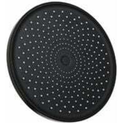 Pomme de douche pluie, pomme de douche fixe haute pression avec panneau rond ciel étoilé noir (1/5)