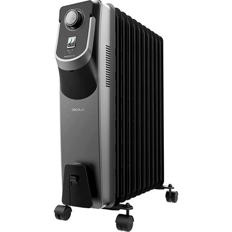 Cecotec Radiador de aceite negro 2500 W 11 módulos (1/5)