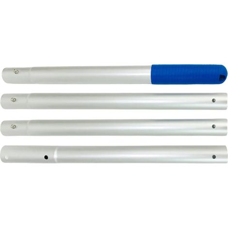 Barre tlescopique en aluminium pour piscine de 4 sections 1 (1/5)