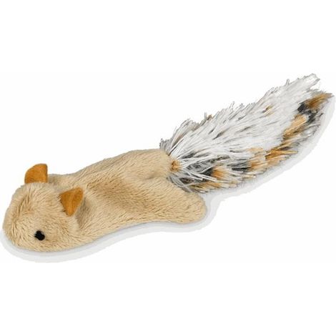 Nobby® Katzen Plüsch Eichhörnchen mit Catnip 18 cm