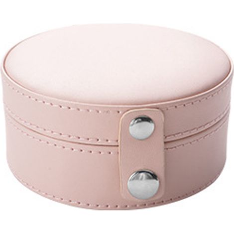 Boite A Bijoux - Portable - 18 x 12 x 8 cm - Intérieur Rembourré Avec Compartiments - Pour Colliers Boucles D Oreilles Anneaux - 1 Unite (1/5)
