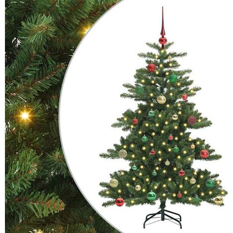 Sapin de Noël artificiel, à branches mobiles, vert, 150 cm (1/5)