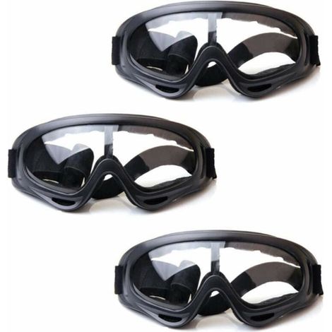 Gafas de seguridad para niños ZVD-3Pack, gafas protectoras para juegos al aire libre, para pistolas Nerf N-Strike Elite, protección ocular y trabajo de laboratorio. (1/4)
