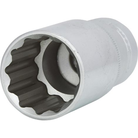 KS Tools 917.1273 Bussola Poligonale, Lunga, 27 mm, 1/2" (1/4)