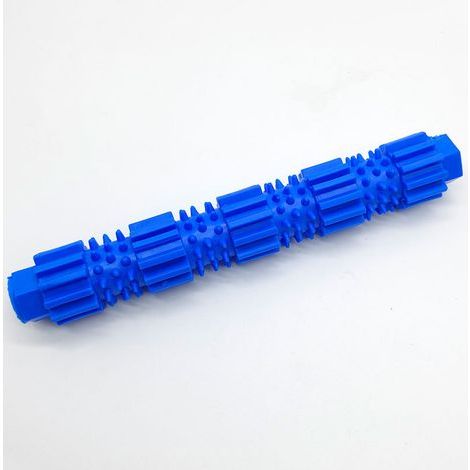 Juguete para perros para masticar, juguete para mascotas para masticar, juguete anti-mordeduras, juguete para cachorros, juego de inteligencia, cepillo de dientes (azul) (1/5)