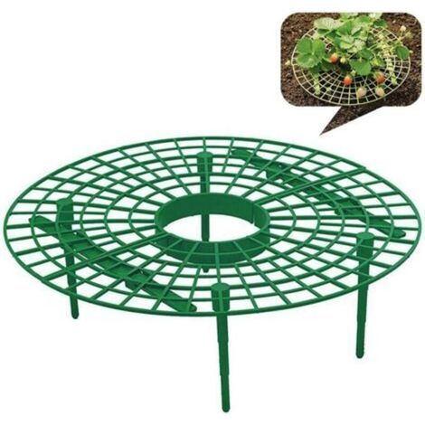 1 pièces Support de Cadre de Fraise, Support de Plantation Support de Plante élever Le Fruit Loin du Sol éviter la pourriture du Sol (1/4)