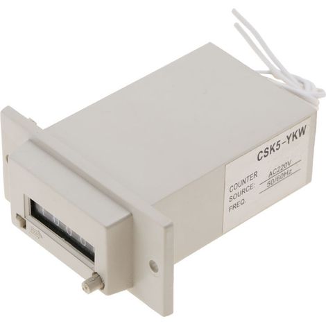 Compteur d'impulsions électromagnétiques à 5 chiffres CSK5-YKW AC220V / AC110V / DC24V (02) (1/5)
