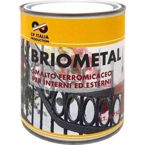 SMALTO MICACEO GROSSO BRIOMETAL GRIGIO CH 0,750 6 PZ