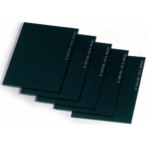 Sacit Vetro inattinico per maschere di saldatura protane verde Din11 75X98 mm (1/3)