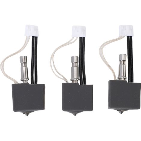 Hotend – Kit de remplacement pour imprimante 3D Kobra S1, buse 0.2mm 0.4mm 0.6mm, tête d'impression extrudeuse entièrement métallique, 3 pièces (1/5)