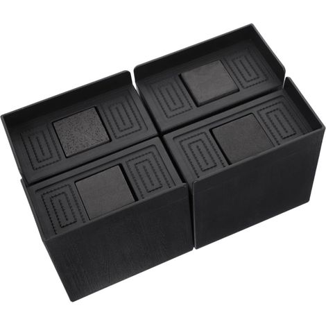 de meubles pieds en caoutchouc anti vibrations en forme de L (1/5)