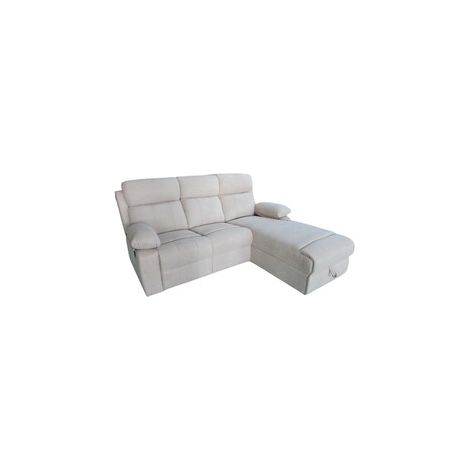 DIVANO ANGOLARE 3P RECLINER PENISOLA SX BEIGE
