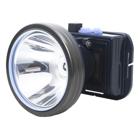 Lampe frontale puissante avec faisceau ultra-lumineux à longue portée  étanche  rechargeable, modèle contour d'oreille  longue autonomie.