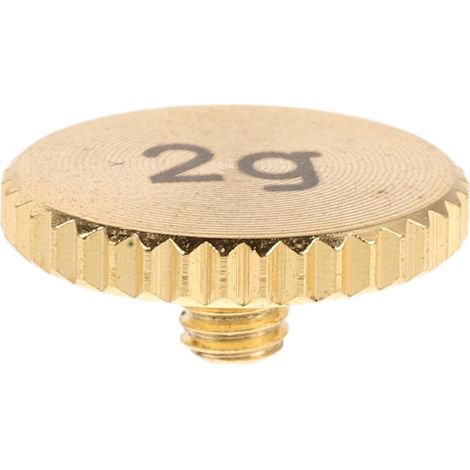 Stabilisateur de Disque pour Platine Vinyle : contrepoids de 2 g pour Platine Vinyle – Outil de réglage de la Pression de la Cellule et d’équilibrage du Bras de Lecture. (1/5)
