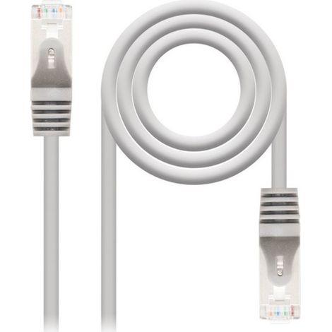 10.20.0820 Câble/Cordon réseau RJ45 Nanocable Catégorie 6 FTP (F/UTP) Droit 20m (Gris) (1/3)