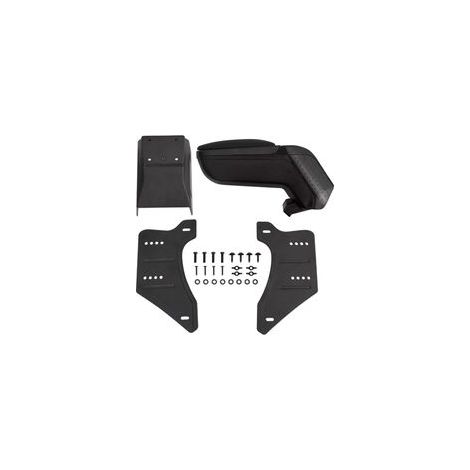 Reposabrazos universal para coche, negro, 13 x 33 x (33-53) cm, ABS-Crezuo