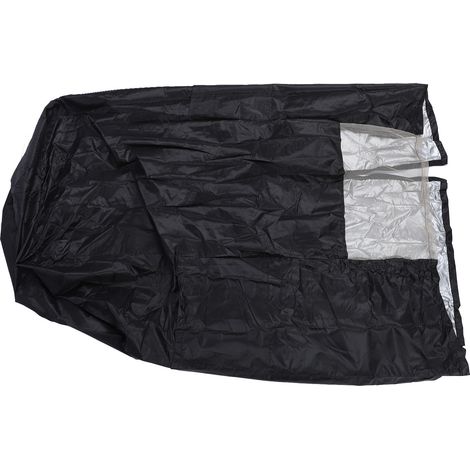 Housse réfrigérateur 210D tissu Oxford imperméable ajustement sûr ouverture avant pour intérieur et extérieur 23in L x 23in W x 55.9in (1/5)