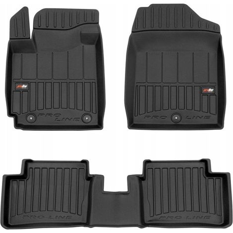 ALFOMBRAS Y FELPUDOS DE GOMA KIA Picanto 3 III desde 2017 - 3D TROUGH (1/5)