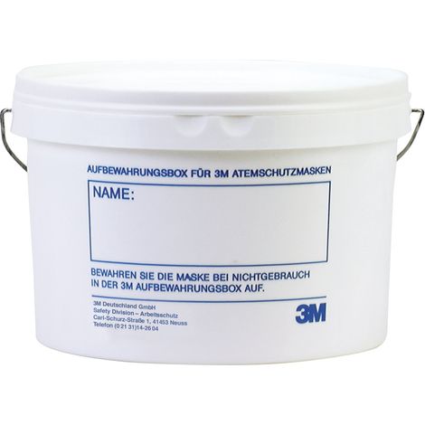 Boîte de Rangement pour Masque Demi-masques Respiratoires de 7400 Lot de 10