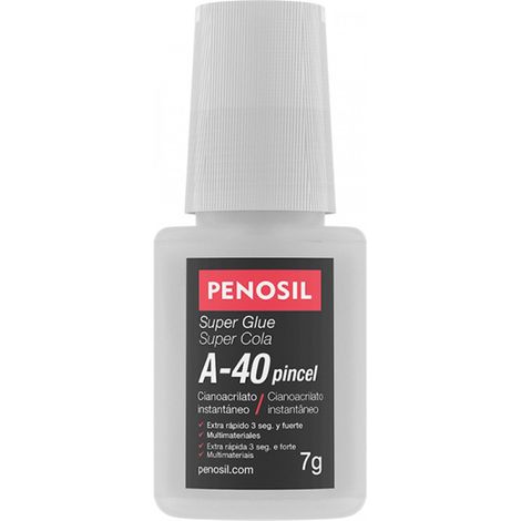 Sofortiger Cyanacrylat-Kleberpinsel 7gr A-40 Penosil