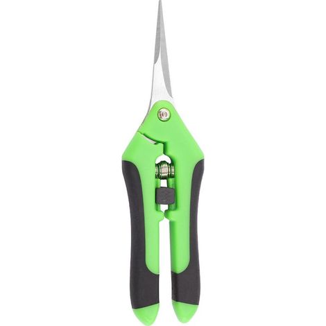 ciseaux jardinage, ciseaux de jardin ciseaux de jardin ciseaux de vigne ergonomiques avec lame en acier inoxydable pour branches, fleurs, roses, fruits, plantes, bonsaïs, facile à utiliser (1/4)