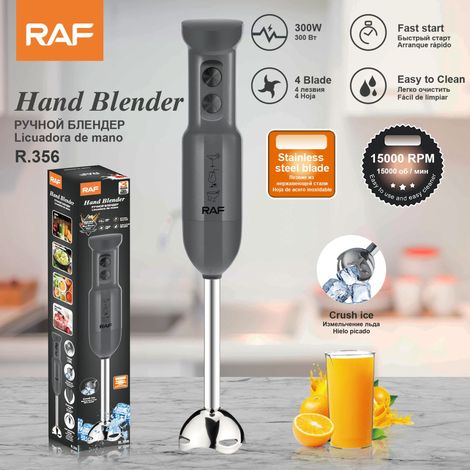 Norme européenne - Mixeur électrique portable en acier inoxydable pour la cuisine - Format manuel (1/5)