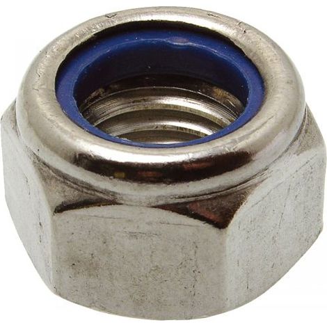 Scatola di 100 dadi esagonali ACTON con anello in nylon - Ø 12 mm - 6260212