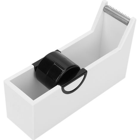 Portable Support à Dispenseur de Ruban pour Extensions de Cils - Coupeur de Ruban de Bureau Blanc (1/5)