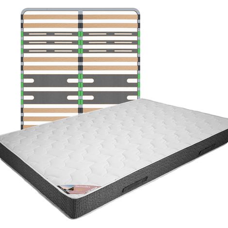 BERMUDES - Pack Matelas + AltoZone 160x200 (1/5)