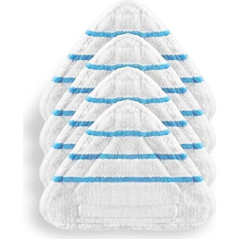 4 pcs Serpillere Balai Vapeur,Vapeur pour Balai Vapeur pour Silvercrest Lidl Universel,Accessoires pour Nettoyeurs Vapeur,Housse en Microfibre