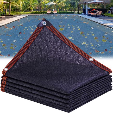 CCYKXAC Pool-Planennetz, Pool-Rollladenabdeckung, Pool-Schutznetz (Größe: 3×5m (10×16,4ft)) (1/5)