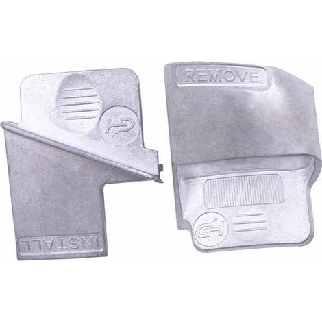 Lot de 2 outils de retrait de courroie extensible pour installation de courroie d'étirement - Outil de retrait de courroie auxiliaire en métal nervuré (1/3)