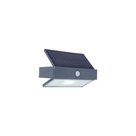 APPLIQUE SOLARE LED ARROW 2.3W 5000K 18X7XH11CM GR (1/2)