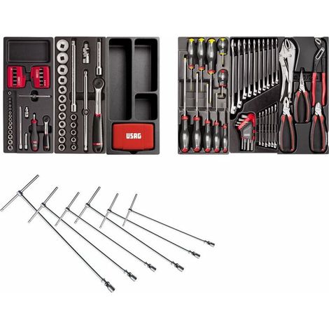 Assortimento Autoriparazione Usag 495 PA 142 Pezzi