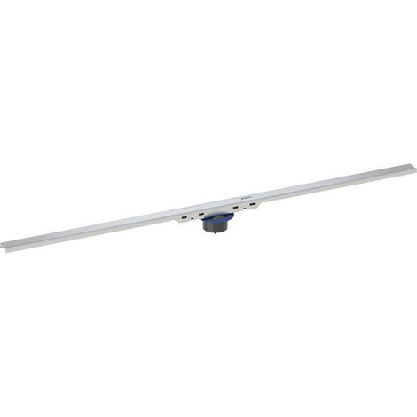 Geberit CleanLine - Canalina doccia 30-130 cm, cromo nero spazzolato 154.447.QC.1 (1/3)