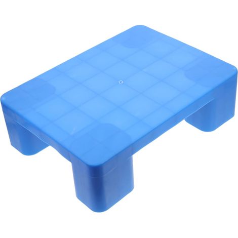 Plastique résistant pour Rangement Cave, Garage et supermarché Palette Creuse en Plastique avec Grille Installation Facile pour Usage Industriel et Stockage Sol (1/5)