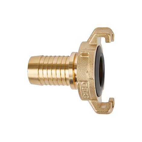 Geka Express Winkelanschluss aus Messing für 3/4'' Schlauch (Innenmaß 19 mm). Nicht Französisch 19/21. Kompatibel mit Major