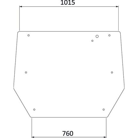 Lunotto posteriore superiore UNIVERSALE D4089 (1/2)