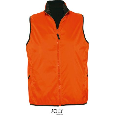 Chaleco Unisex Reversible Y Contrastado SOL'S WINNER M Naranja